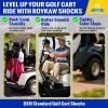 Roykaw Golf Cart Front and Rear Shock Absorbers,fit for EZGO TXT 1994-up Gas or Electric Models,OEM# 76418-G01, 76419-G01,70248-G01, 70324-G01, 70928-G01 view 4