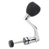 AYNEFY Reel Power Handle,Replacement Power Handle with Metal Rocker Arm Grip for Spinning Fishing Reel (Large-Silver) view 2