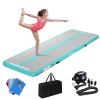 Air Mat Tumble Track 4 inches Thickness Inflatable Gymnastics Mat for Home Use/Training/Cheerleading/Yoga 10/13/16/20ft With Electric Air Pump view 1