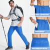 MAGCOMSEN Mens Quick Dry Hiking Pants Lightweight Waterproof Outdoor Fishing Workout Open Bottom Pants Bright Blue 32 view 4