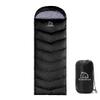 Friendriver XL Size Widened Upgraded Version of Camping Sleeping Bag 4 Seasons Warm and Cool, Lighter Weight, Adults and Children Can Use Waterproof Camping Bag, Travel and Outdoor Activities(Black) view 1