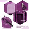TOPOWN Premium Ice Skate Bag - Roller & Inline Skate Bag for Men & Women - Black & Rose Red view 3