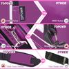 TOPOWN Premium Ice Skate Bag - Roller & Inline Skate Bag for Men & Women - Black & Rose Red view 4