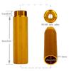 SMALLSTARIII Bike Pegs 2Pcs Aluminum Alloy Anti-Skid Lead Foot Bicycle Pegs 3/8 inch Axles view 3