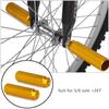 SMALLSTARIII Bike Pegs 2Pcs Aluminum Alloy Anti-Skid Lead Foot Bicycle Pegs 3/8 inch Axles view 4