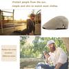 Croogo Retro Cabbie Gatsby Golf Ivy Cap for Men Irish Classic Fashionable Style Hunting Driving Sun Hat,Camel-BL17 view 4