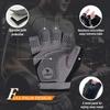 ATERCEL Weight Lifting Gloves Full Palm Protection, Workout Gloves for Gym, Cycling, Exercise, Breathable, Super Lightweight for Men and Women(Aqua, M) view 2