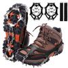 WIN.MAX Crampons for Shoes, Traction Cleats Ice Snow Grips with 19 Stainless Steel Spikes, Shoe Talons Anti - Slip Boots Spikes for Walking, Jogging, Climbing and Hiking (Black, XL) view 1