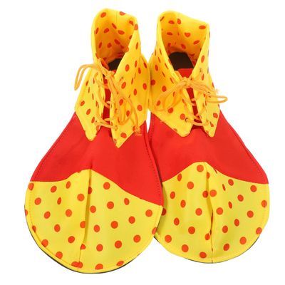 PRETYZOOM 14 Inch Clown Shoes Halloween Clown Cosplay Costume Accessory Performance Shoes Send At Random Style 14.17 X 7.87 X 3.14 Inch