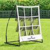 FORTRESS Pop-Up Baseball Pitching Net | 9-Hole Pitchers Pocket | Portable Baseball & Softball Pitching Target view 1
