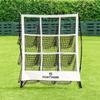 FORTRESS Pop-Up Baseball Pitching Net | 9-Hole Pitchers Pocket | Portable Baseball & Softball Pitching Target view 2