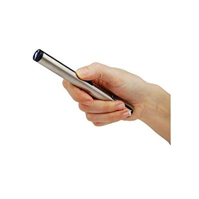 Safety Technology Silver Stun Pen 40,000,000 Volts Stainless Steel