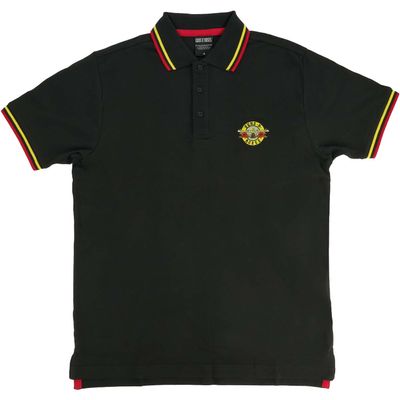 Guns N' Roses 'Classic Logo' (Black) Polo Shirt (x-Large)