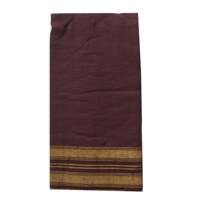 Imama Headwear for Men's Headwear Pagri Scarf for Muslim Men's Long Scarfs for prayer Imam Safa | Caps/Hat not included (Brown, 3-Meters)