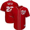 Juan Soto Washington Nationals #22 Infants Toddler Cool Base Home Alternate Player Jersey (2T, Juan Soto Washington Nationals Alternate Red) view 1
