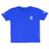 Daxton Adult Unisex Royal Tshirt Custom Sports Team Numbers, Number 4, Size XS view 4