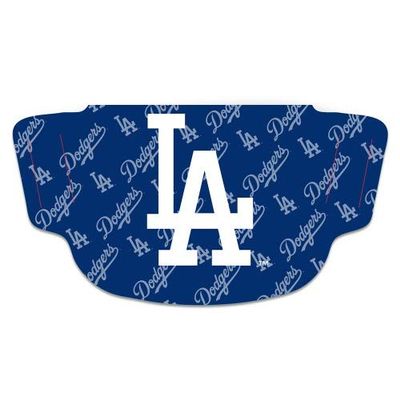 MLB Los Angeles Dodgers Unisex Fan Gear Face Mask, Team Colors, One Size