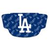 MLB Los Angeles Dodgers Unisex Fan Gear Face Mask, Team Colors, One Size view 1
