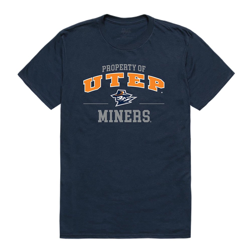 W Republic UTEP Miners Property College Tee, Navy, Medium