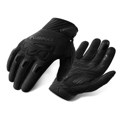 INBIKE Mountain Bike Gloves for Men Knuckle Guard Padded Men's Cycling Gloves Breathable for MTB Motocross Racing Dirtbike