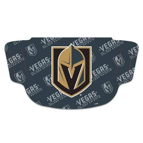 Wincraft NHL Vegas Golden Knights Unisex Fan Gear Face Mask, Team Colors, One Size