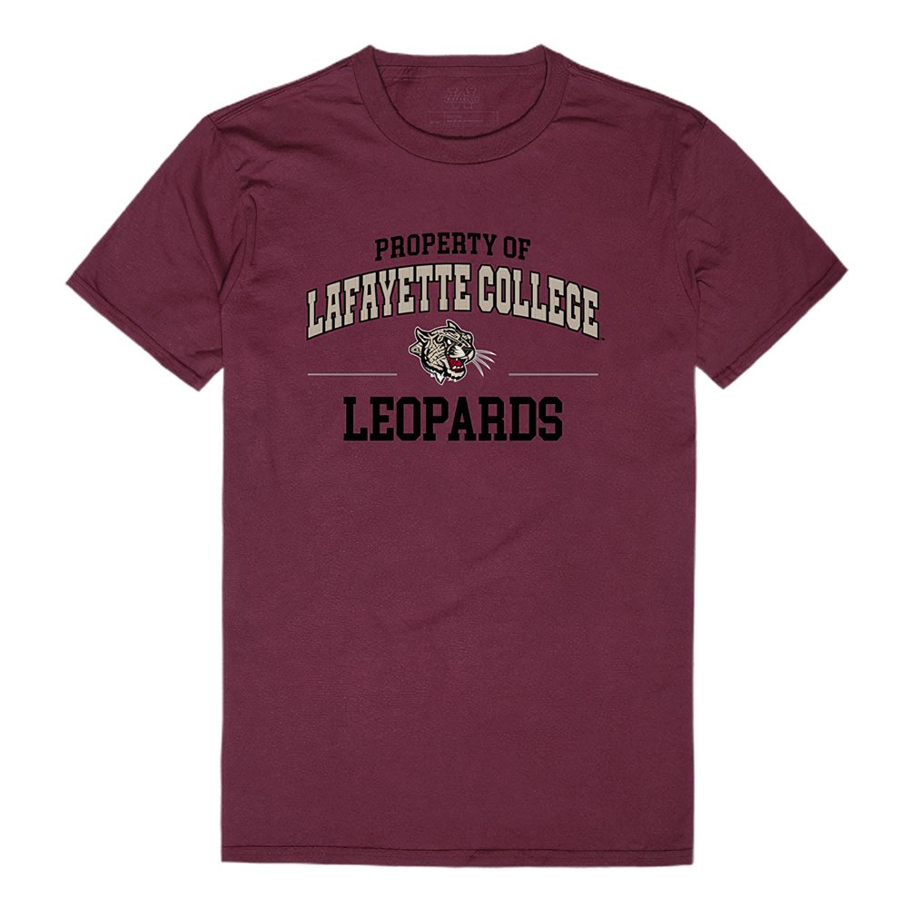 W Republic Lafayette College Leopards Property College Tee, Maroonwhite, Medium