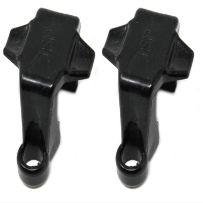 Black Plastic Pontoon Boat Square Rail Fender Adjuster Hanger Clip (2)