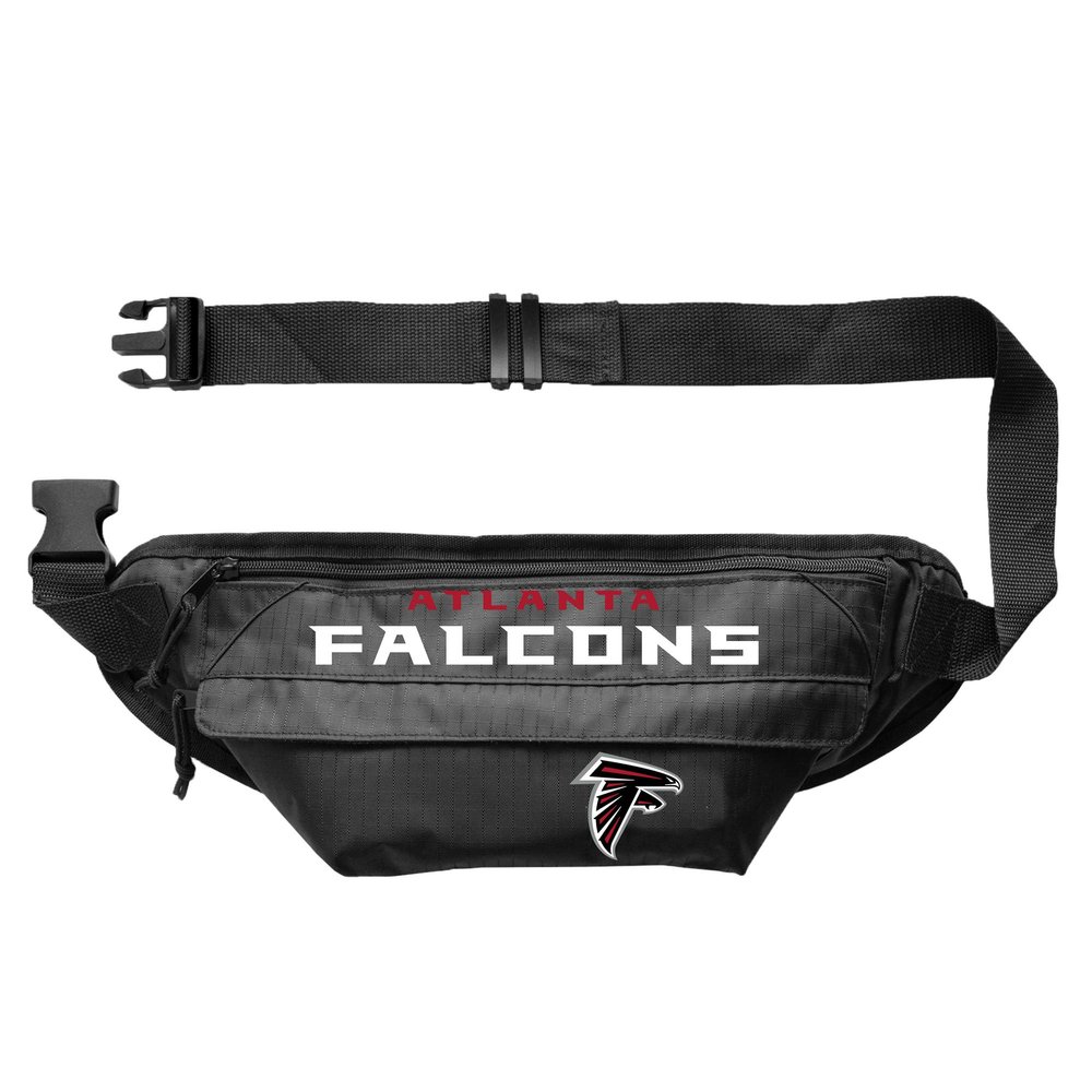 Littlearth NFL Atlanta Falcons Large Fanny Pack, Team Color, 14" x 6 x 4