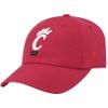 Top of the World Cincinnati Bearcats Men's Adjustable Cotton Stretch College Staple Team Color Icon Hat, Adjustable view 1