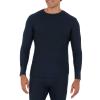 Fruit of The Loom Men's Recycled Waffle Thermal Underwear Crew Top, Navy, 5X-Large view 1