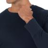 Fruit of The Loom Men's Recycled Waffle Thermal Underwear Crew Top, Navy, 5X-Large view 3