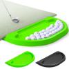 GoSports All-Weather Golf Ball Tray - 70 Ball Capacity - Compatible with All Hitting Mats - Green view 1