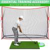 GoSports All-Weather Golf Ball Tray - 70 Ball Capacity - Compatible with All Hitting Mats - Green view 4