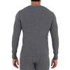 Fruit of The Loom Men's Recycled Waffle Thermal Underwear Henley Top, Greystone Heather, Small view 2
