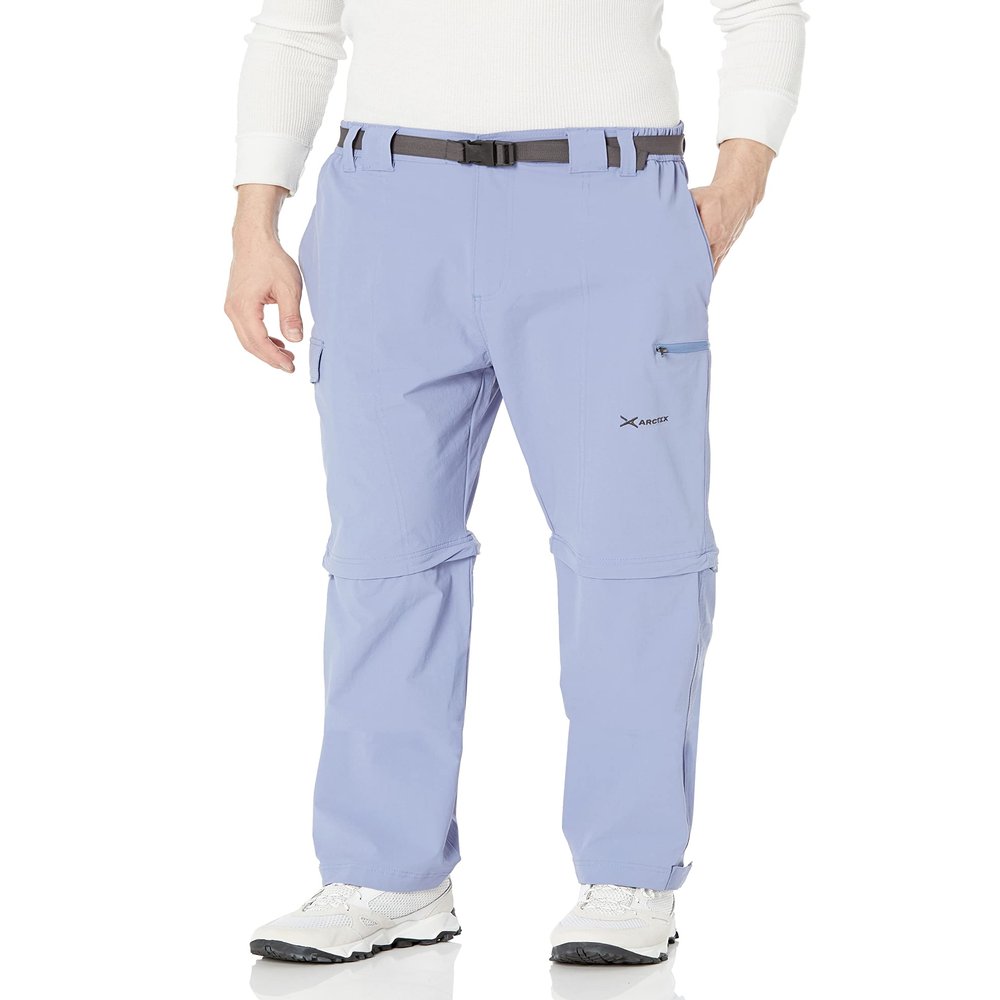 Arctix Men's Cliff Convertible Trail Pant, Slate Blue, X-Large/36" Inseam