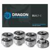 Fireball Dragon Ceramic Skateboard Bearings for Skateboard & Longboards | 8-Pack Ceramic Built-in Bearings (Built Ceramic 8) view 1