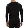Fruit of The Loom Men's 2-Pack Recycled Waffle Thermal Underwear Henley Top, Black/Navy, Small view 3