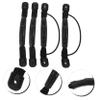 BESPORTBLE 4pcs PVC Plastic Handle Kayak Handle Canoe Paddle Handle Ocean Kayak Plastic Boat Handle Kayak Side Carry Handle Kayak Replacement Accessories for Side Handle Heavy view 4