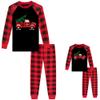 Babyroom Girls Matching Doll&toddler 4 Piece Cotton Pajamas Toddler Christmas Reindeer size 6 Blue view 3