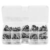 80Pcs 10 Sizes Fishing Rod Ring Fishing Pole Fishing Rod Tips Replacement view 1