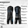 Synergy Endorphin Men's Quick John Neoprene Triathlon Wetsuit (Black, S2) view 3