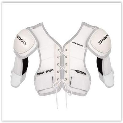 Sherwood 5030 HOF Senior Hockey Shoulder Pads (Large)
