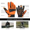 INBIKE Mountain Bike Gloves for Men Knuckle Guard Padded Men's Cycling Gloves Breathable for MTB Motocross Racing Dirtbike view 2