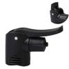 3PCS Replacement Double Pump Head Air Pump Double Head Nozzle Inflator Adapter Valve for Bike Camping (Black)