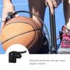 3PCS Replacement Double Pump Head Air Pump Double Head Nozzle Inflator Adapter Valve for Bike Camping (Black) view 2