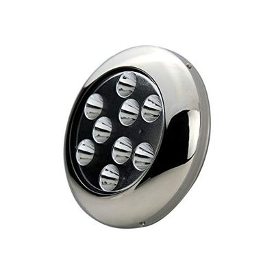 9 LED Underwater Light Blue SS316