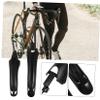 BESPORTBLE 2pcs Mountain Bike Mud Guard Rear Front Dirt Guards for Road Mountain Biking Easy to Install Lightweight Against Mud Rain view 2