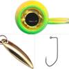 Crappie Jig Heads Kit With Underspin Spinner Blade, Lures and Jigs for Fishing - 30 & 50 Pack, 1/8, 1/16, 1/32 oz view 4