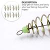 BESPORTBLE 12pcs Spring Fishing Feeder Luminous Fishing Cage Feeder Carp rucian Bream Fishing Tackle Fishing Accessories view 4