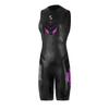 Synergy Endorphin Women's Quick John Neoprene Triathlon Wetsuit (Black/Pink, WX) view 1